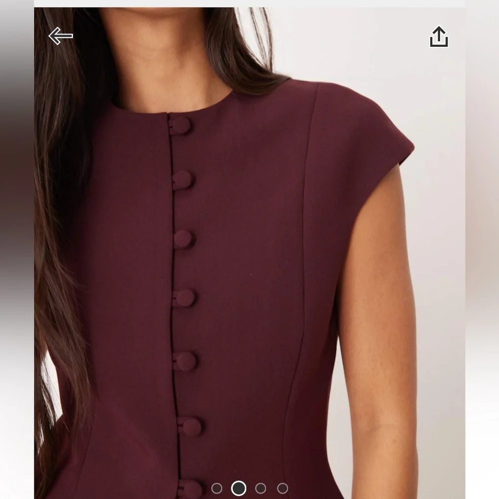 ASOS Design Grown-On Cap Sleeve Vest - Picture 2 of 7